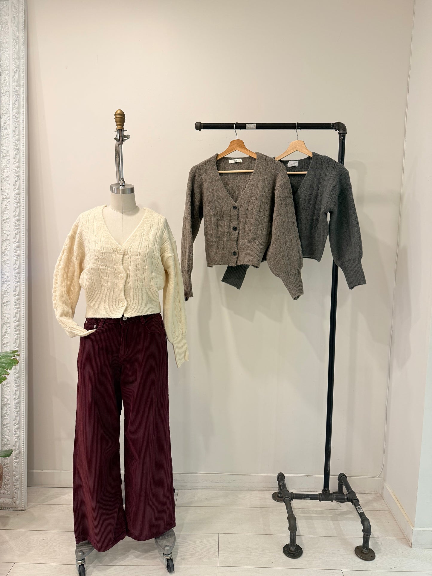 TIDE Cable-knit cardigan