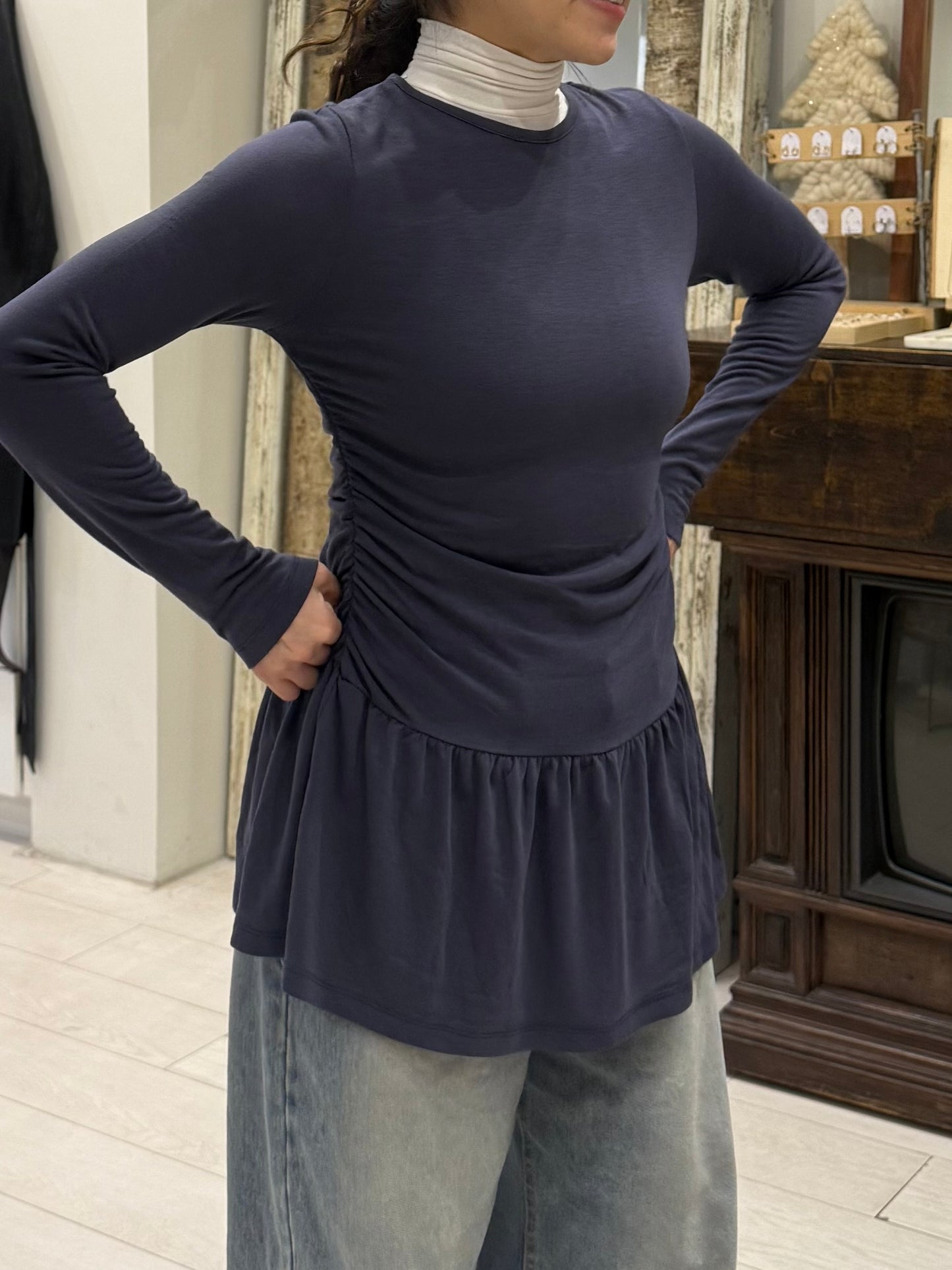 TANISHA Ruched dress/top