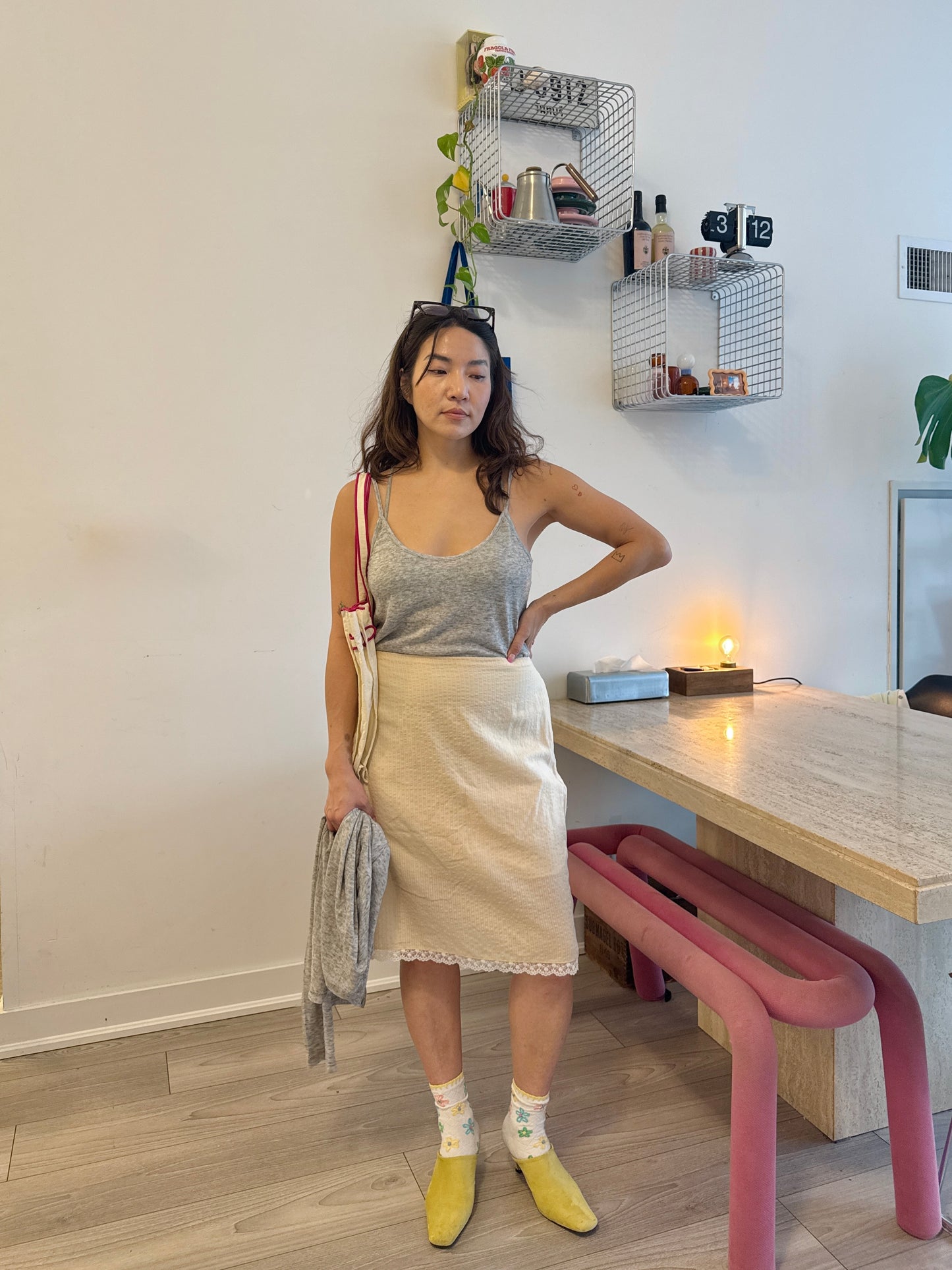 MUTE Soft cardigan set