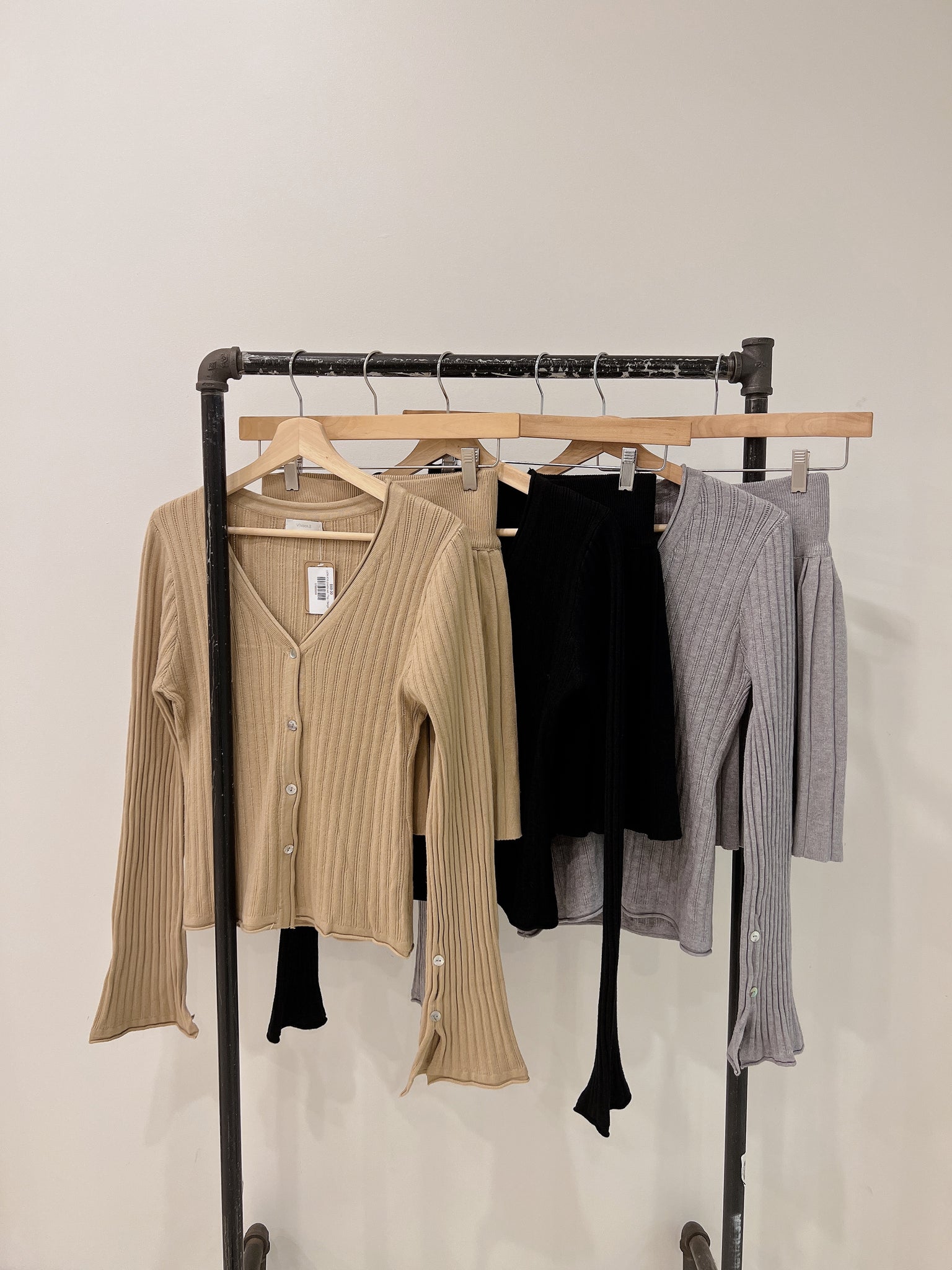 LIZA Knit pleats set