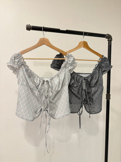 BLAKE Tie blouse