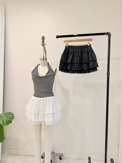 YANNY Mini tiered skirt