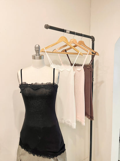 PAULA Asymmetrical slip dress