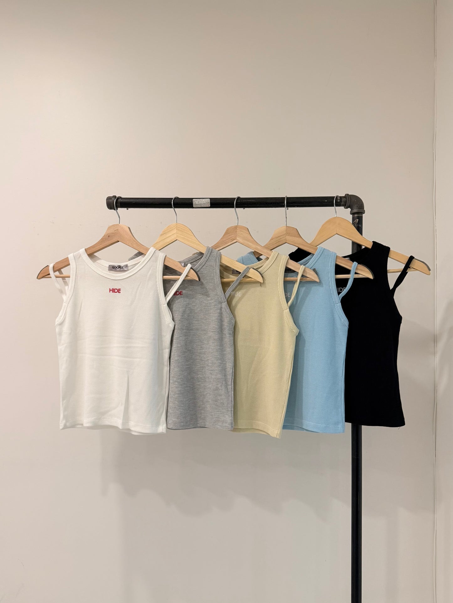 CASS Waffle ribbed tank