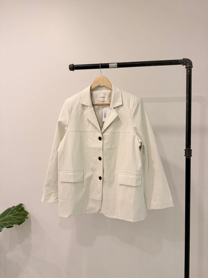 KOOL Vegan leather blazer