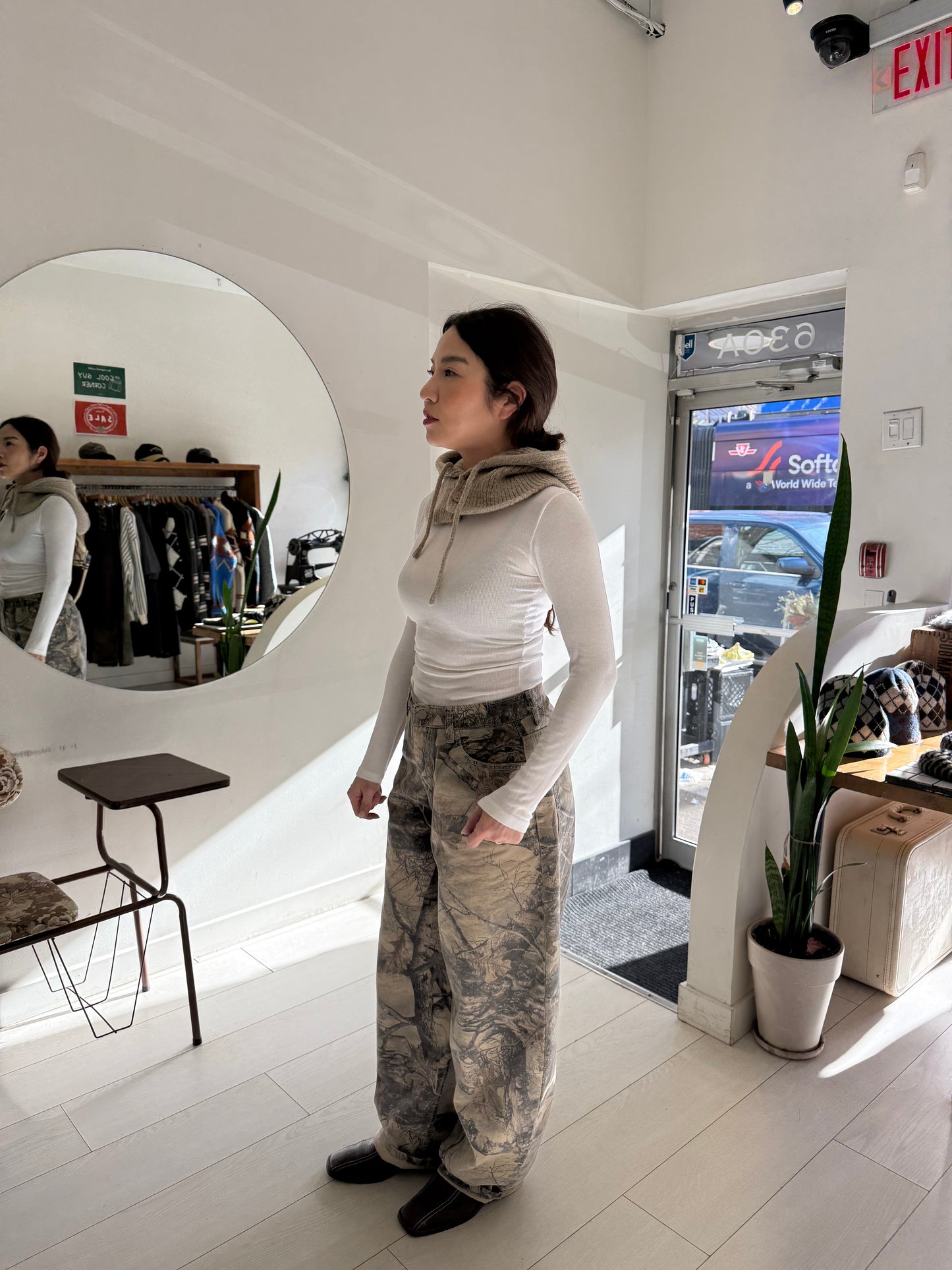 UNDER Wool blend balaclava