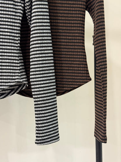 RAE Stripe knit shirt