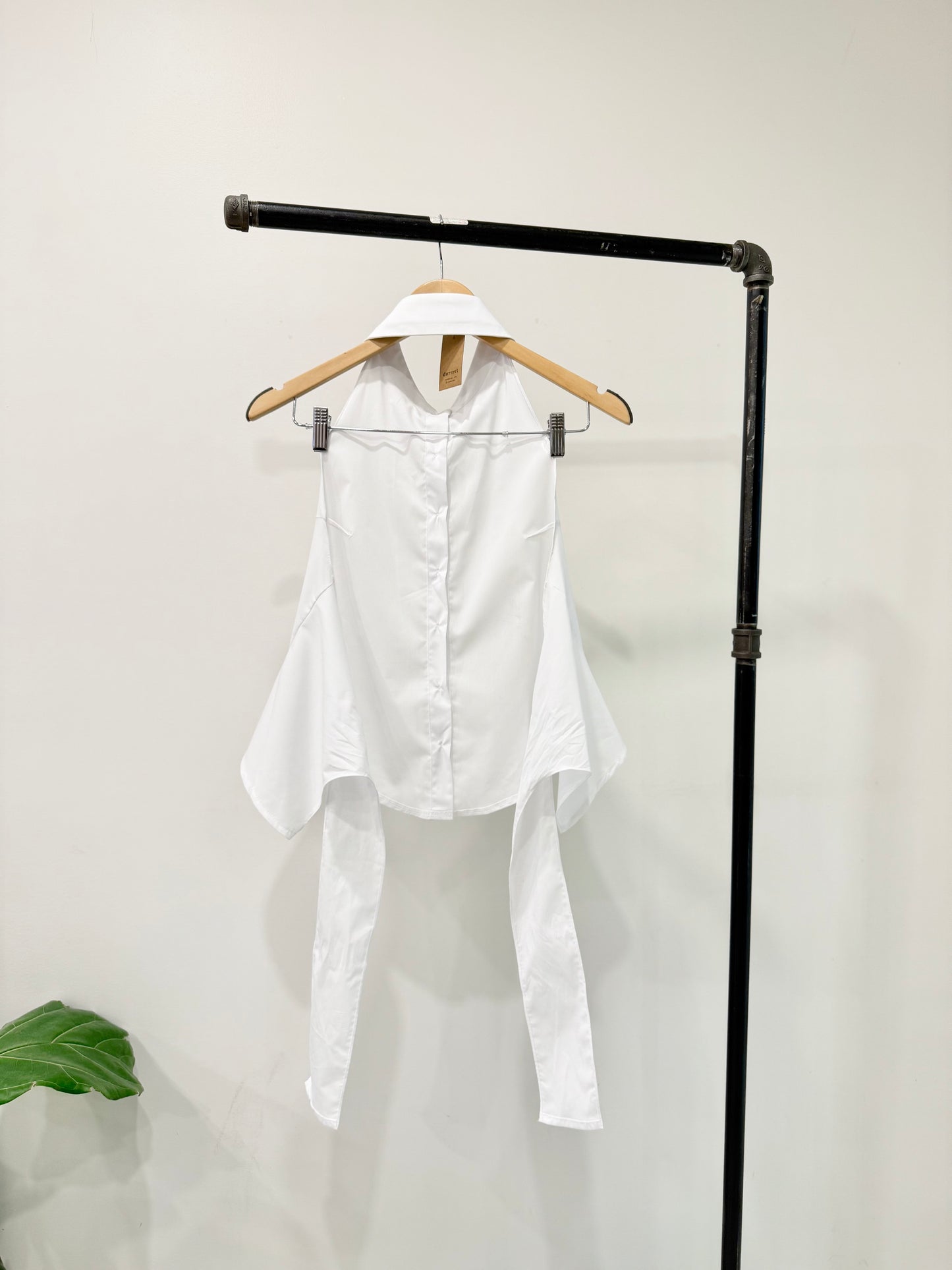DASHA Backless halter shirt