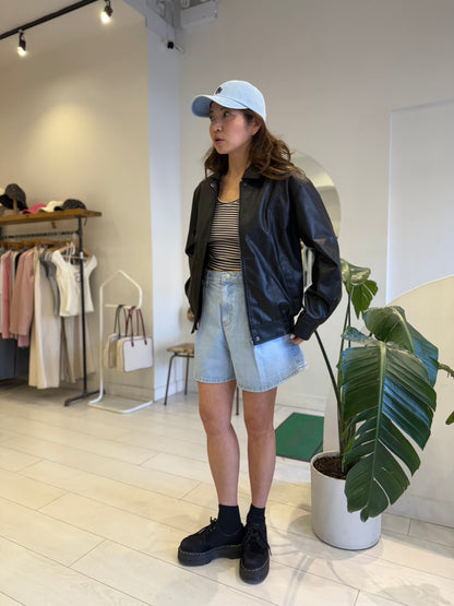 FIGA Vegan leather bomber