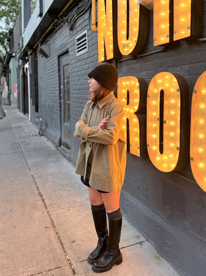 AUDRA Cropped trench