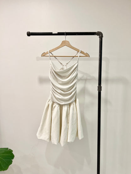 JULES Cowl-neck bubble dress