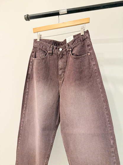 FIRE Stripe textured jeans