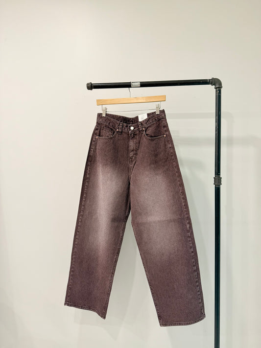 FIRE Stripe textured jeans
