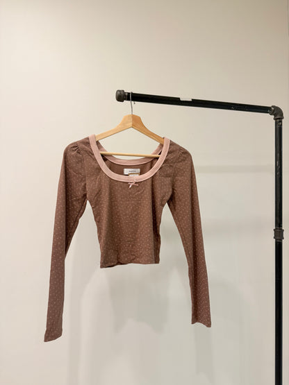 JOYCE Long sleeve slim tee