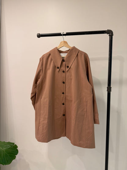 PLETTE Big collar jacket/dress