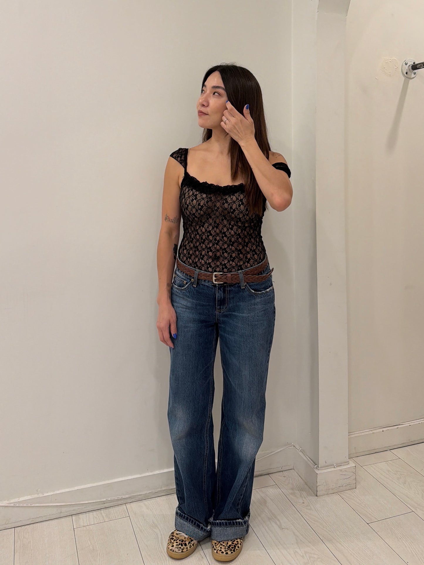 CLOSER Low rise jeans