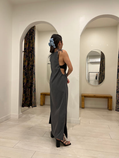 DOLLY Maxi slit dress