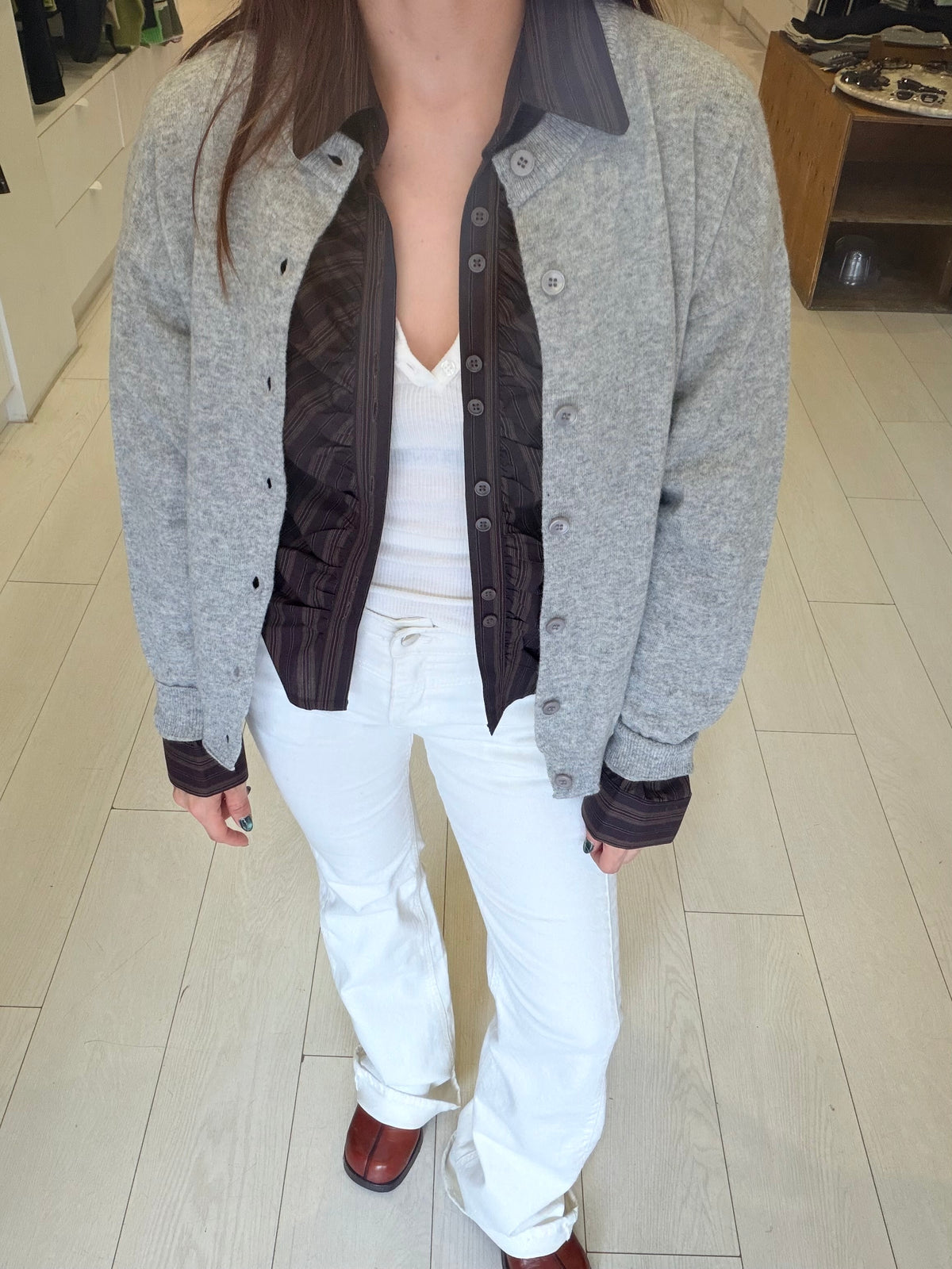 ZELDA Wool cardigan