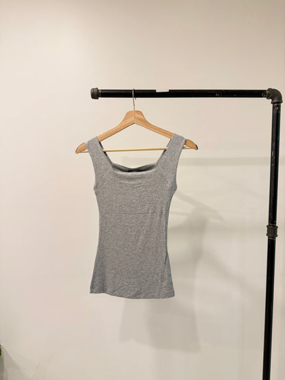 AMIRA Square-neck top