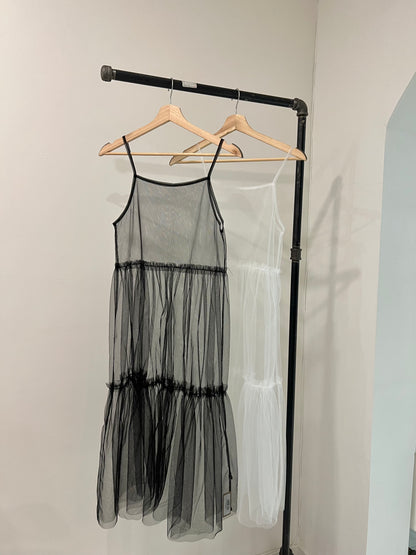 KAYA Sheer mesh dress