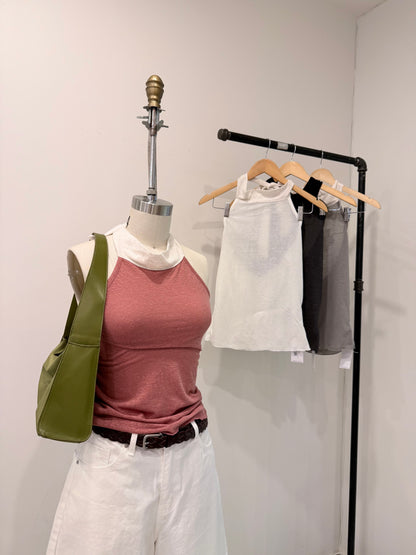JUNIPER Linen halter