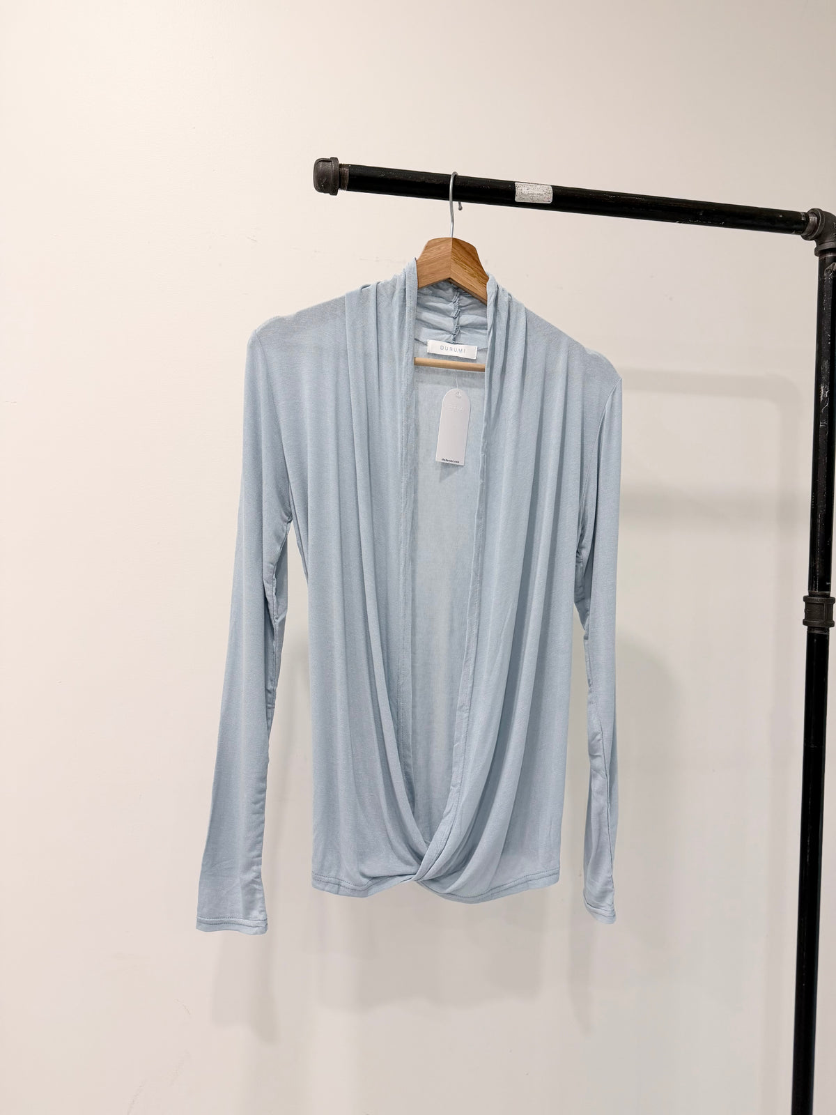 BRIDIE Drape wrap top