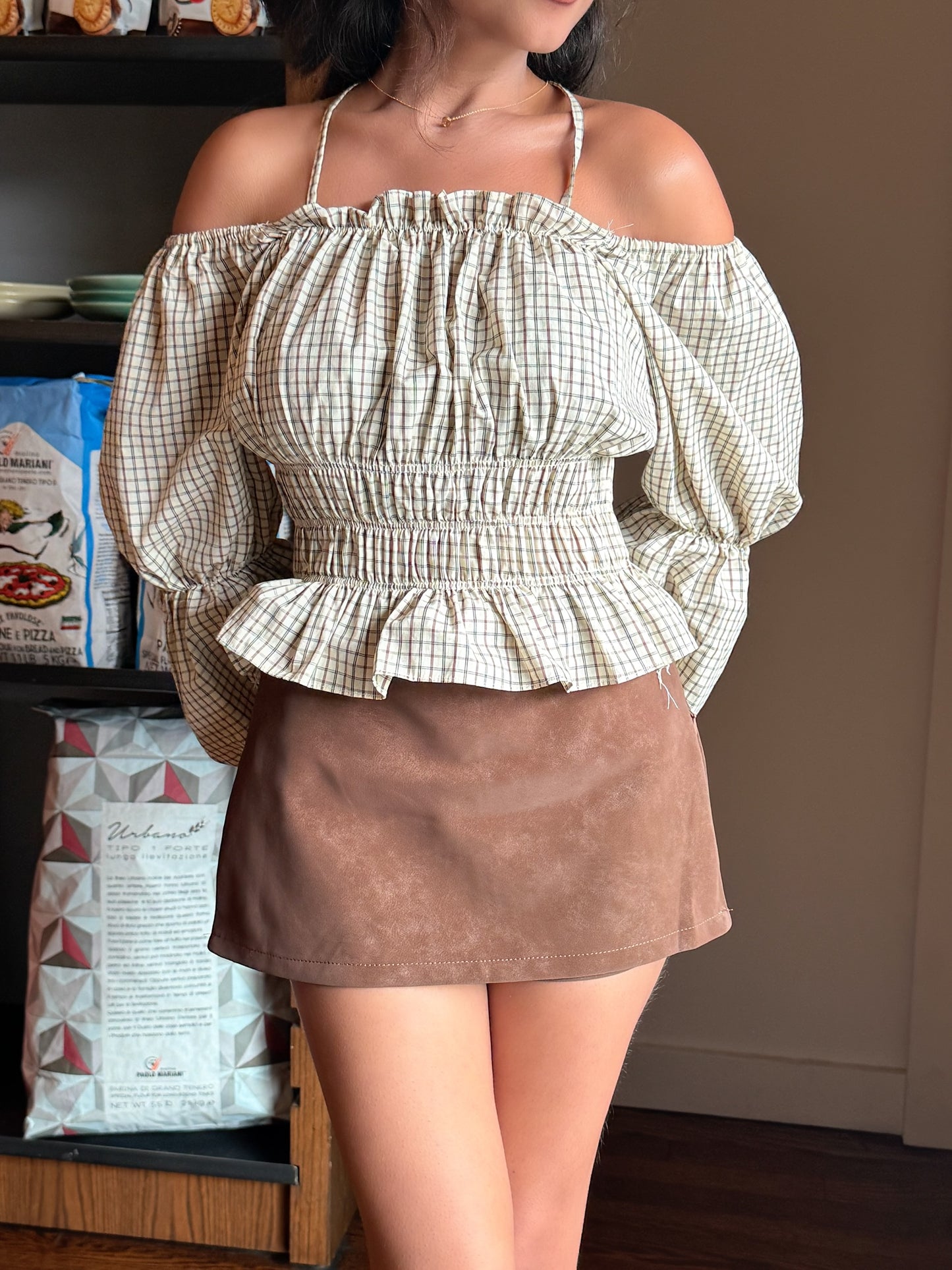 REASON Off shoulder blouse