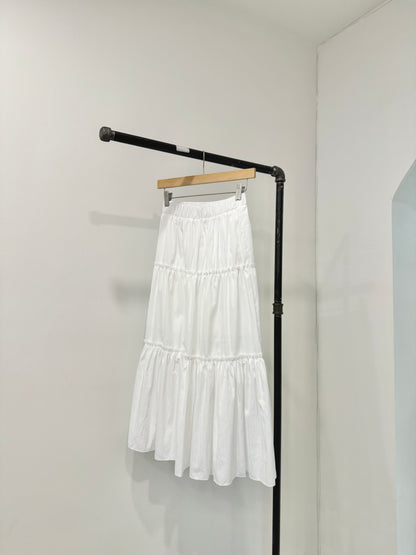 RESSY Maxi tiered skirt
