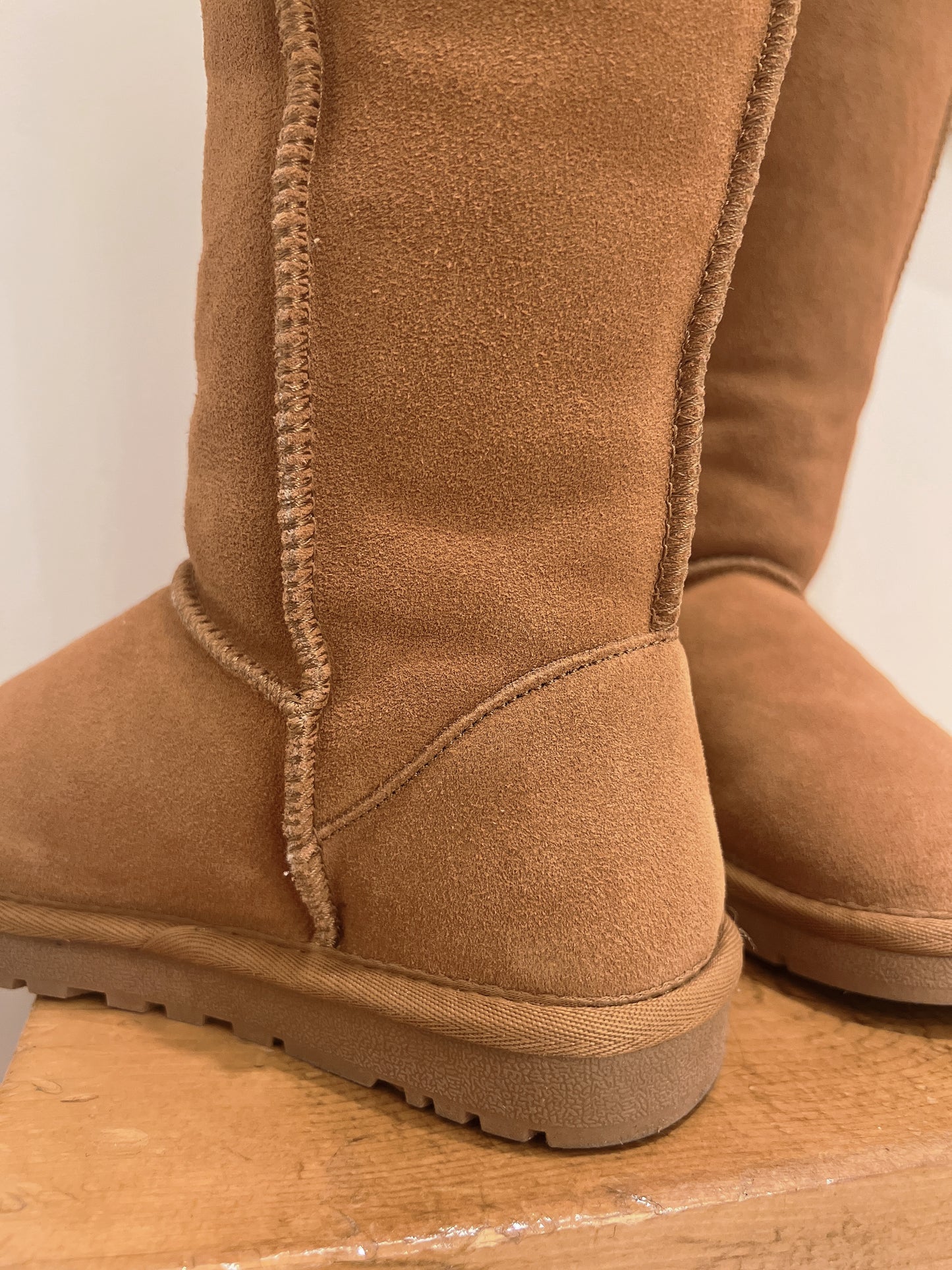 NELLA Knee high sherpa boots