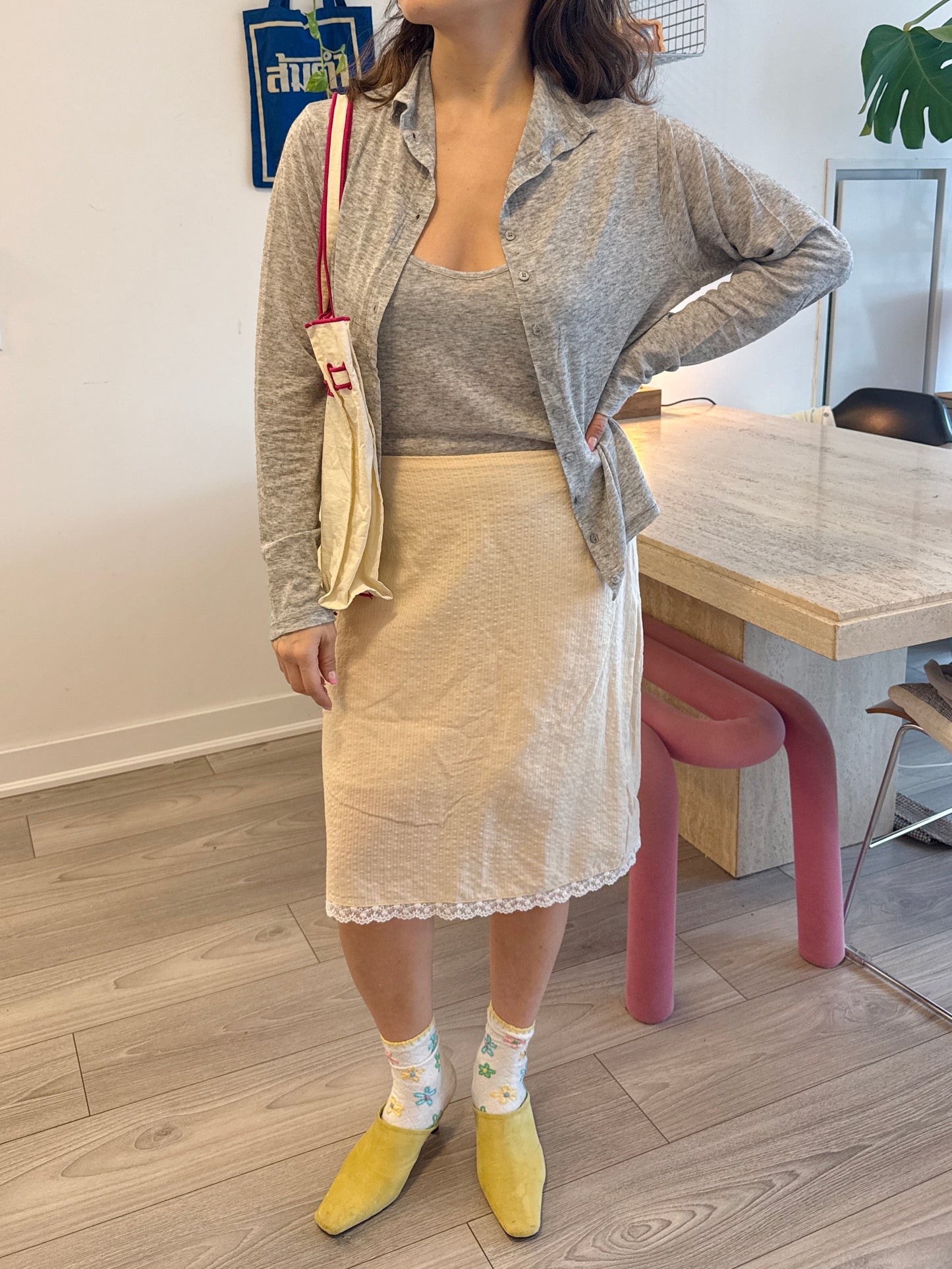 MUTE Soft cardigan set