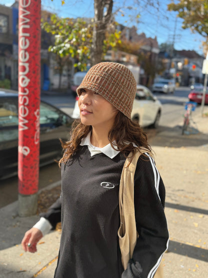 ROVE Oversized waffle sporty top