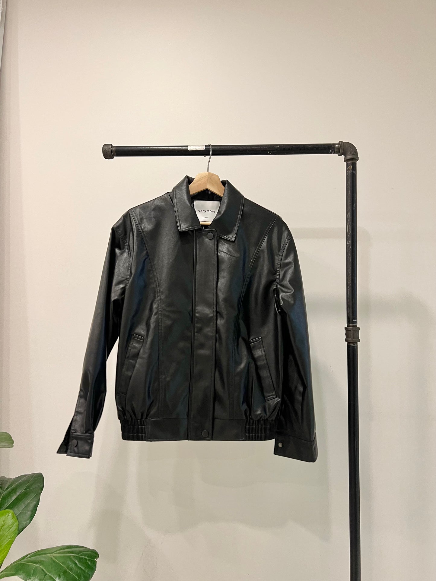 FIGA Vegan leather bomber