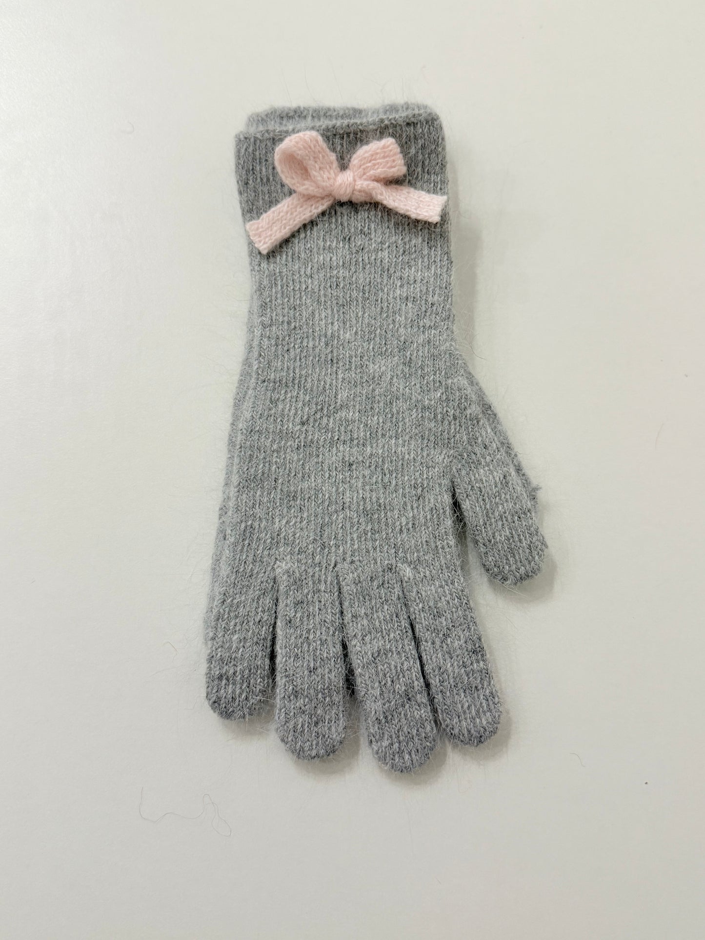 BETTA Bow angora gloves