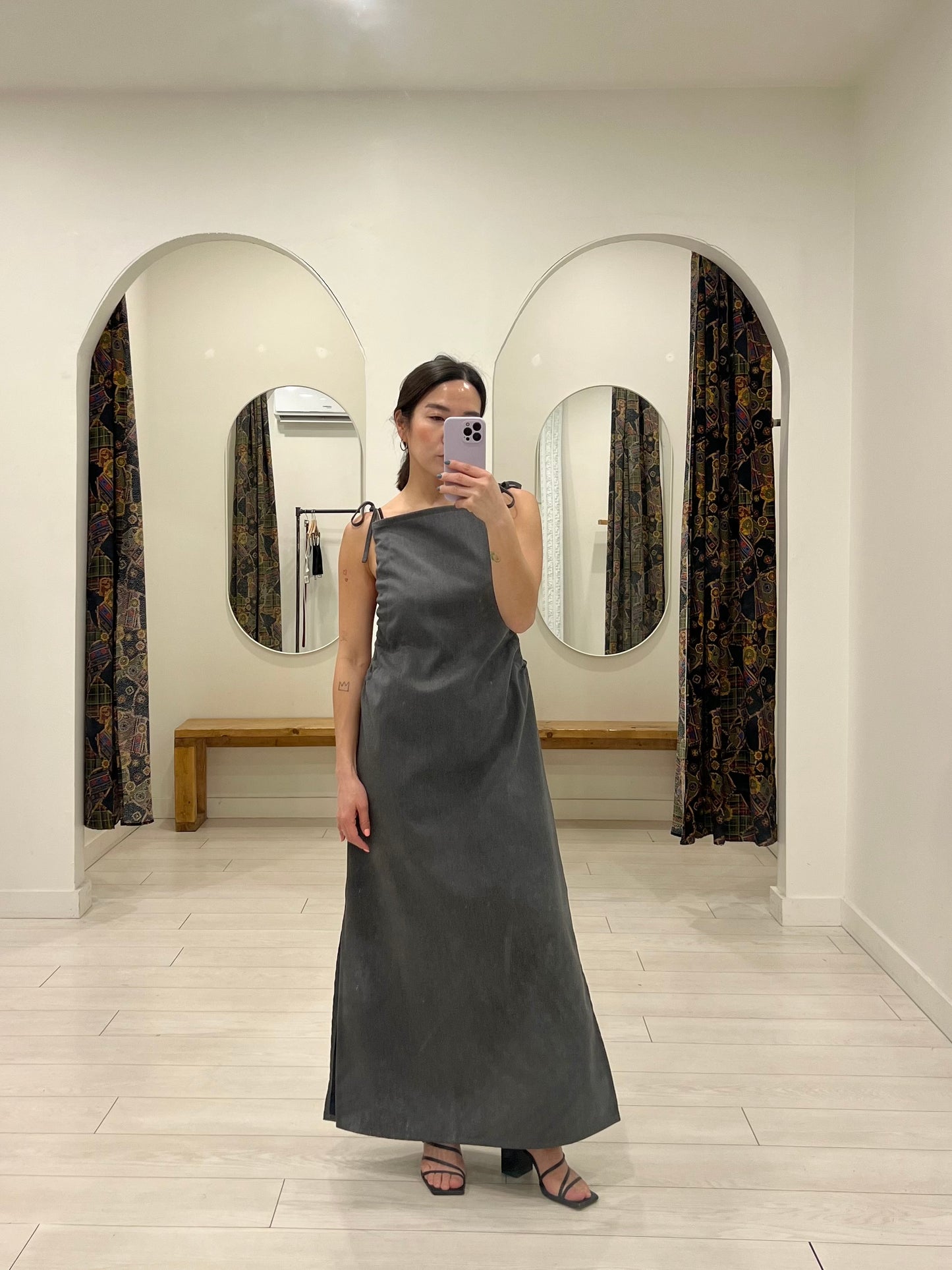 DOLLY Maxi slit dress