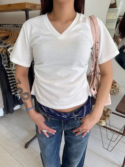 SYBIL V-neck tee