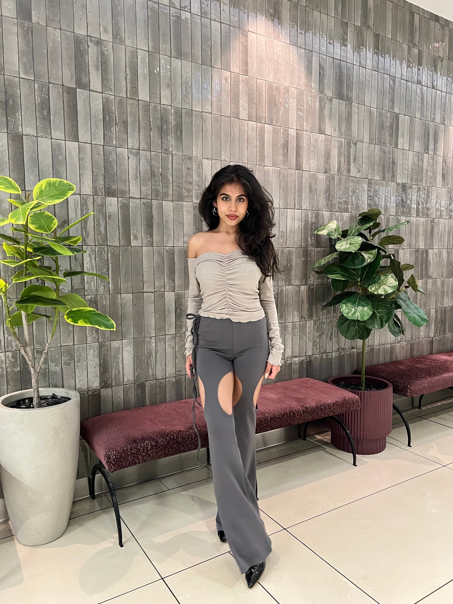 JAMAN Cutout pants