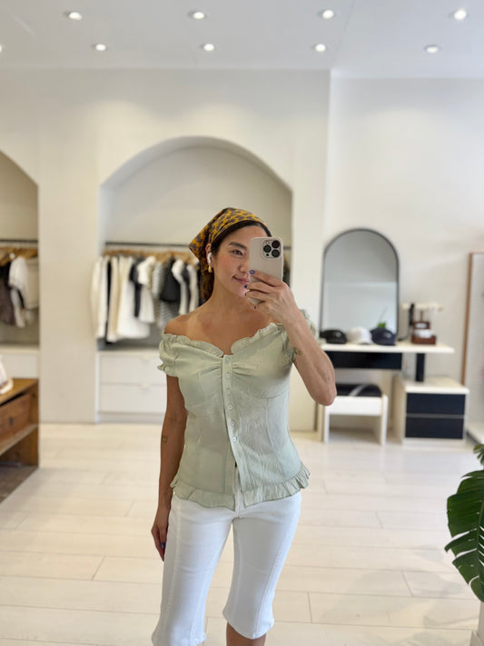 MAZE Ruffle blouse