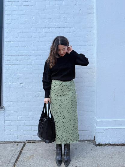 DIA Polkadot maxi skirt
