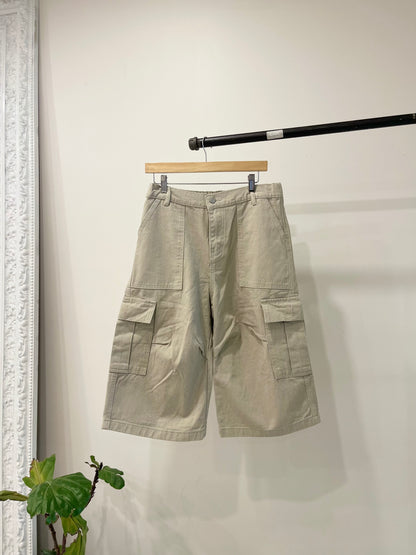 OAK Wide-leg cargo shorts