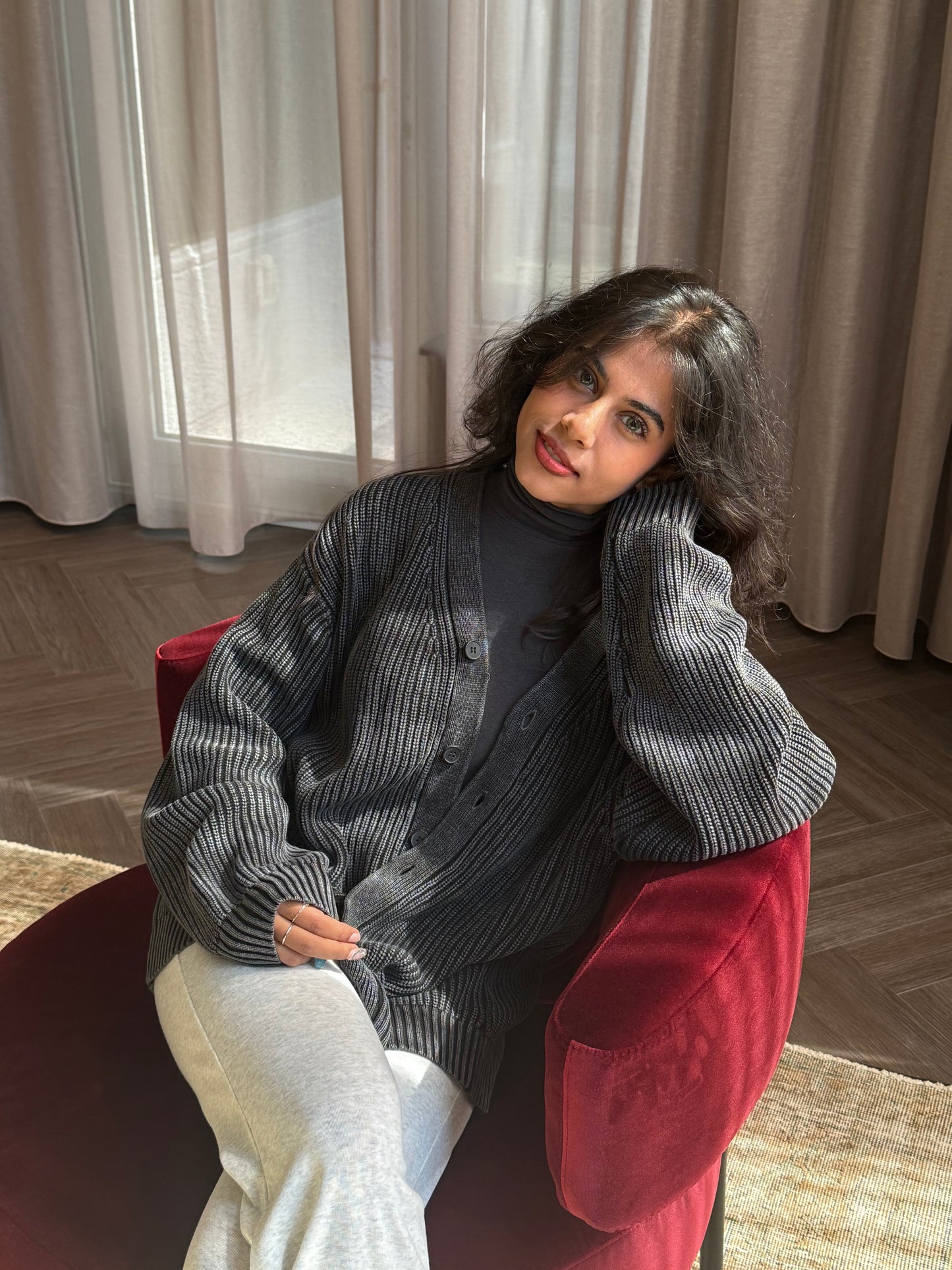 JIMIN Knit cardigan