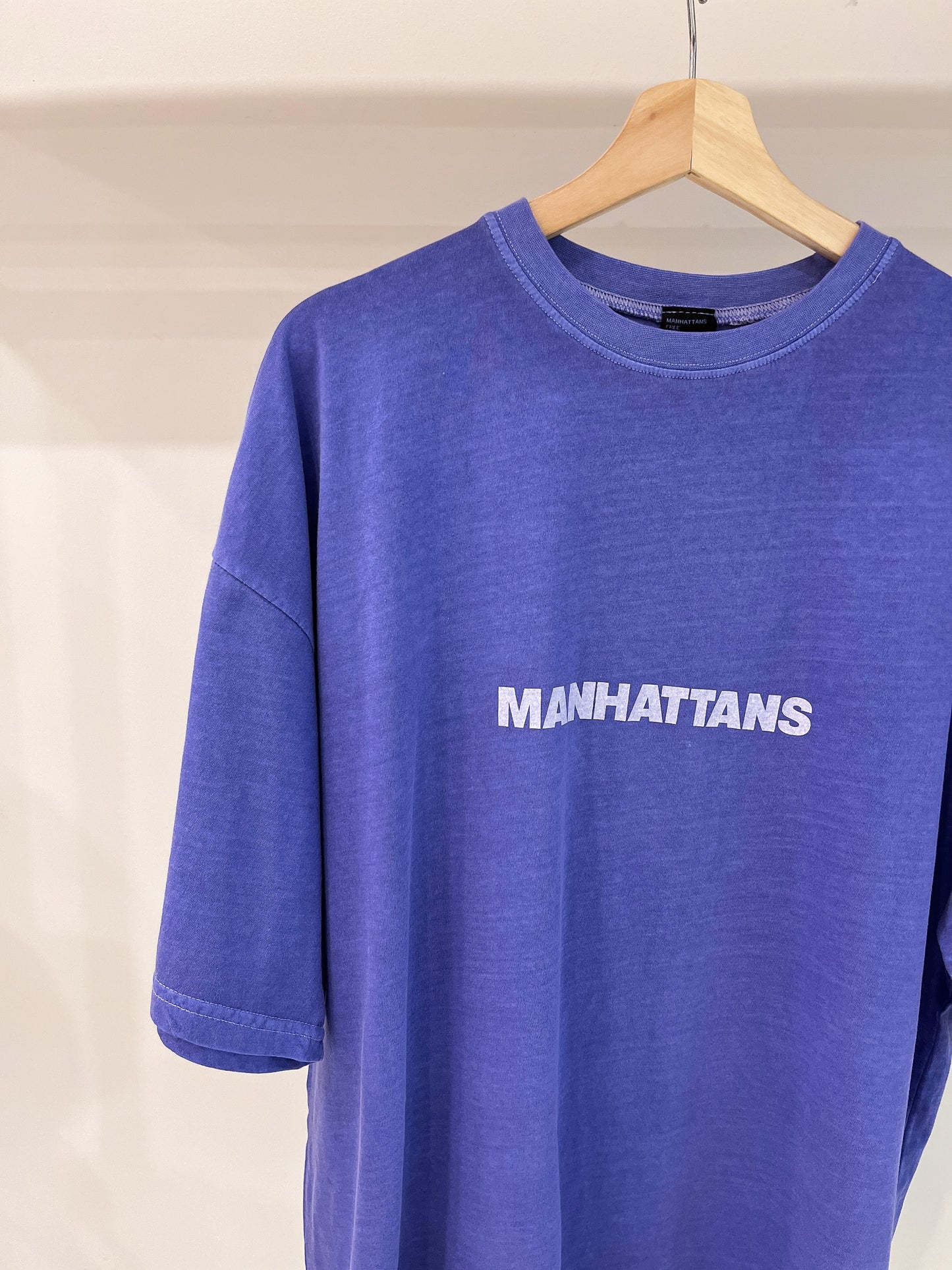 MANHATTANS Oversized tee