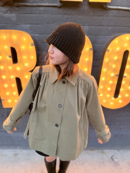 AUDRA Cropped trench