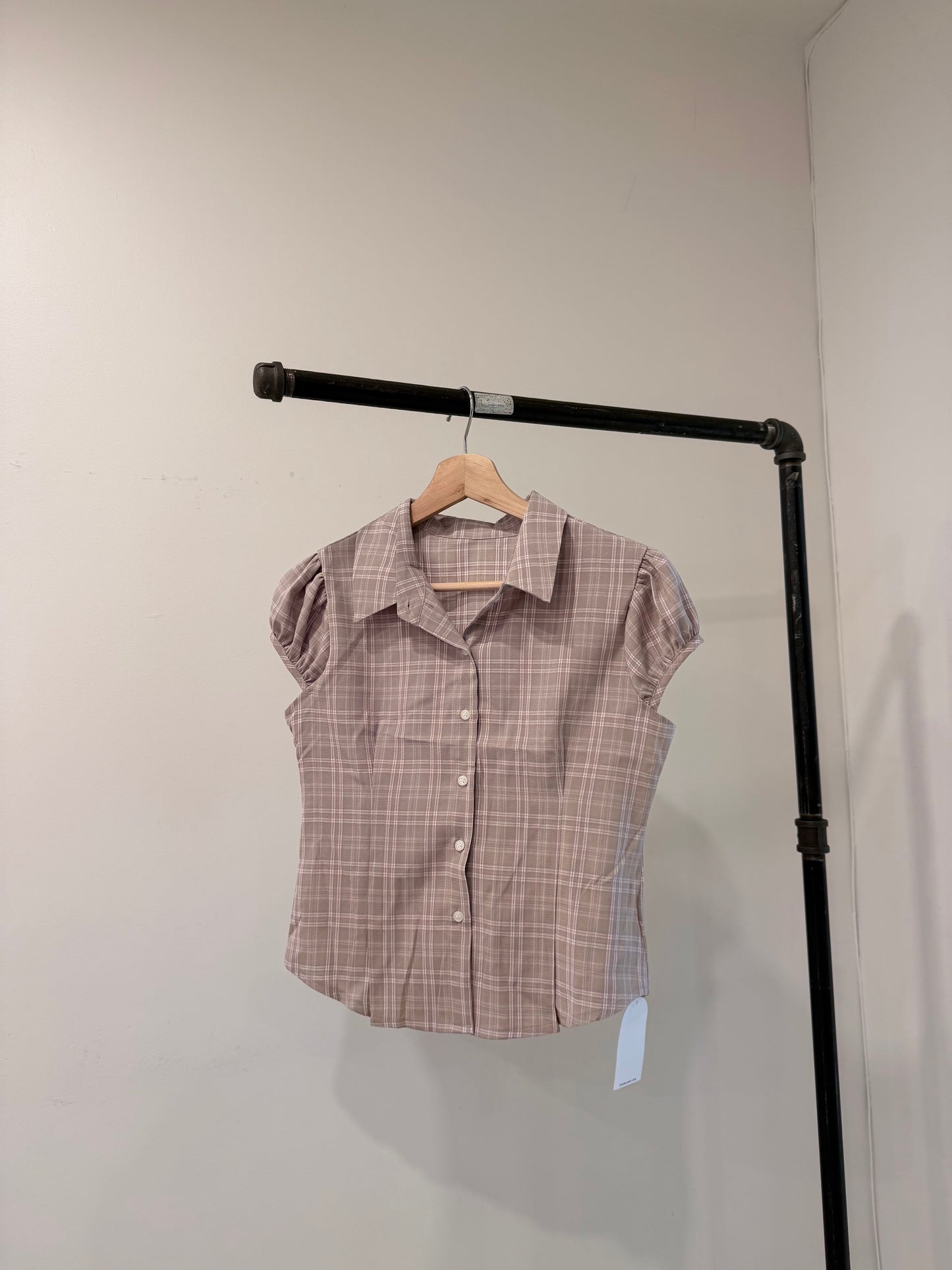 ODILE Gingham blouse