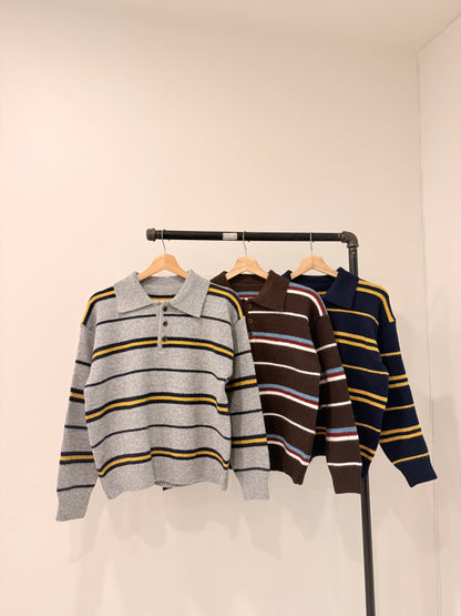 NEAT Oversized striped sweater