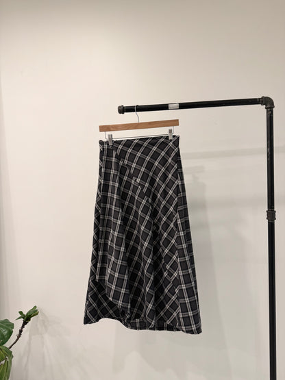 BLAIR Plaid maxi skirt