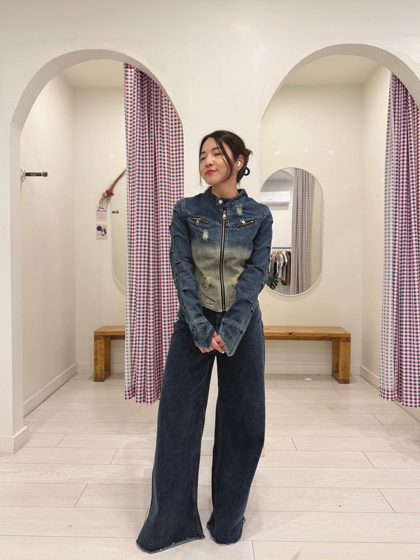 MESS Slim denim jacket