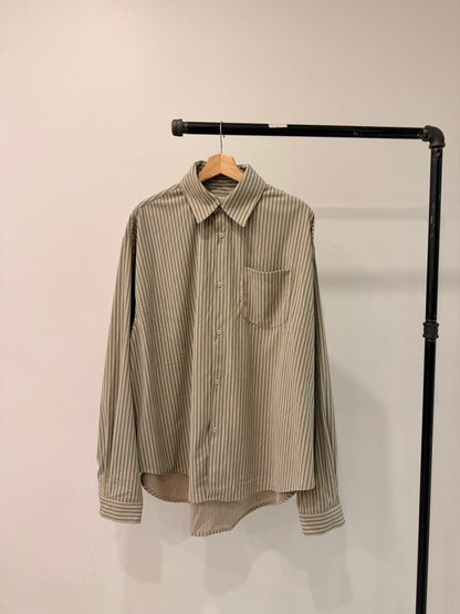 CHASE Stripe corduroy shirt