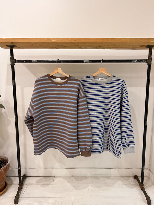 QUINN Stripe sweatshirt