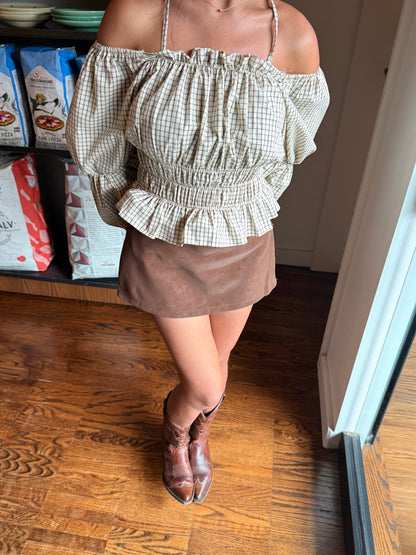 LOVE Micro split skirt