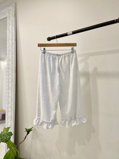 TILLY Jacquard frill pants